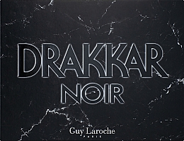 Парфумерія, косметика Guy Laroche Drakkar Noir - Набір (edt/100ml + s/g/50ml + deo/75ml)