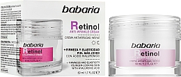Крем для лица "Ретинол" - Babaria Retinol Anti-Wrinkle Cream — фото N2
