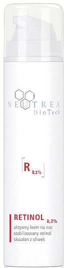 Активний нічний крем із ретинолом 0.2% - Neutrea BioTech Retinol 0.2% Active Night Cream — фото N1