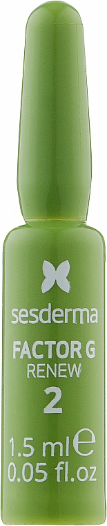 Ампули для обличчя - SesDerma Laboratories Factor G Renew Biostimulating Ampoules Anti-Ageing Action — фото N4