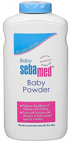 Детская присыпка для тела - Sebamed Baby Powder — фото N1