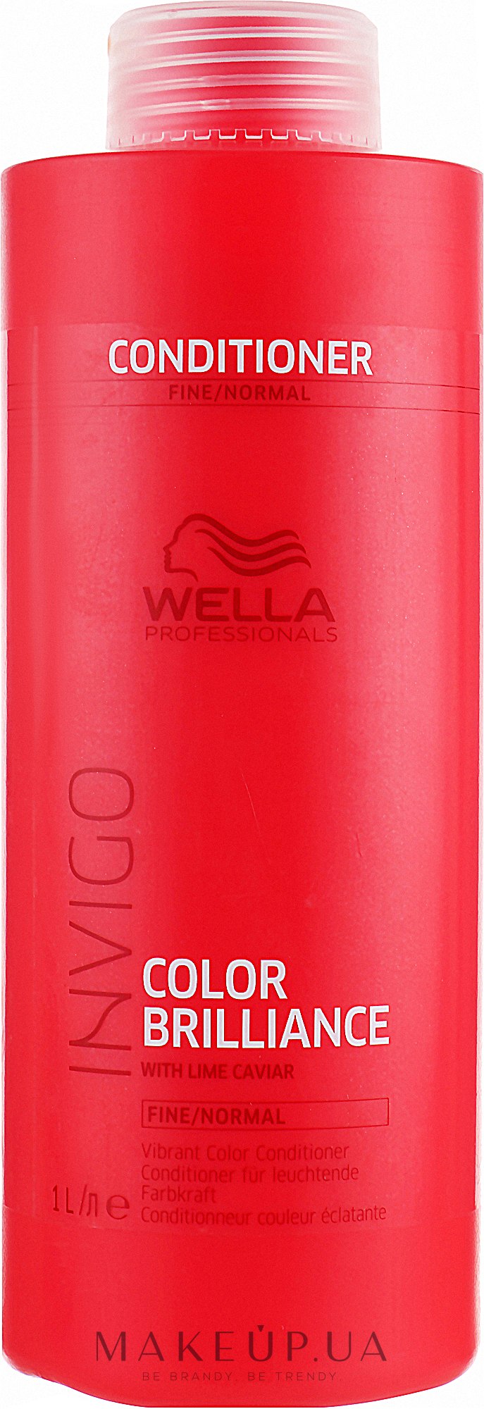 Кондиционер для окрашенных, нормальных и тонких волос - Wella Professionals Invigo Color Brilliance Vibrant Color Conditioner — фото 1000ml