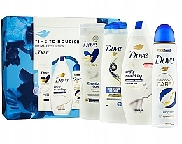 Набор, 4 продукта - Dove Women Time To Nourish Set — фото N1