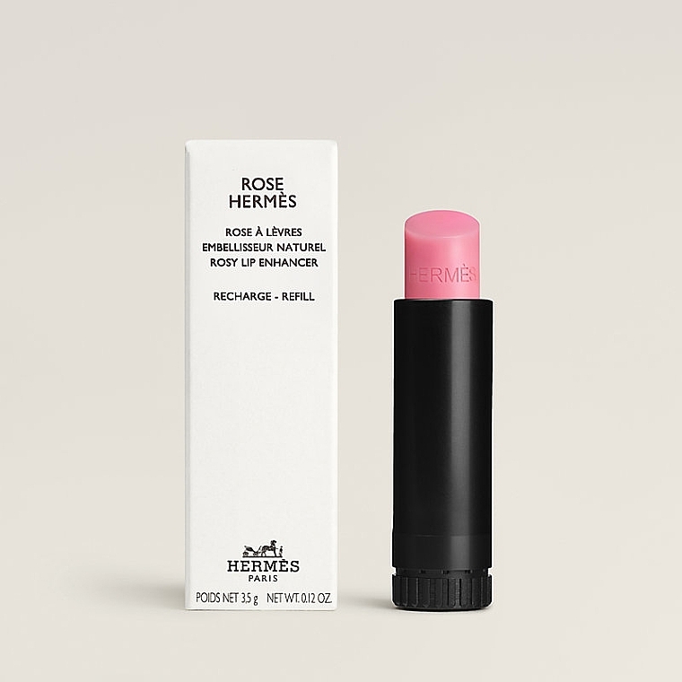 Глянцева помада-бальзам для губ - Hermes Rouge Hermes Satin lipstick (тестер) — фото N1