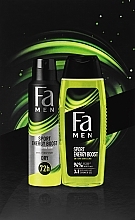 Парфумерія, косметика Набір - Fa Men Sport Energy Boost (deo/150ml + sh/gel/250ml)