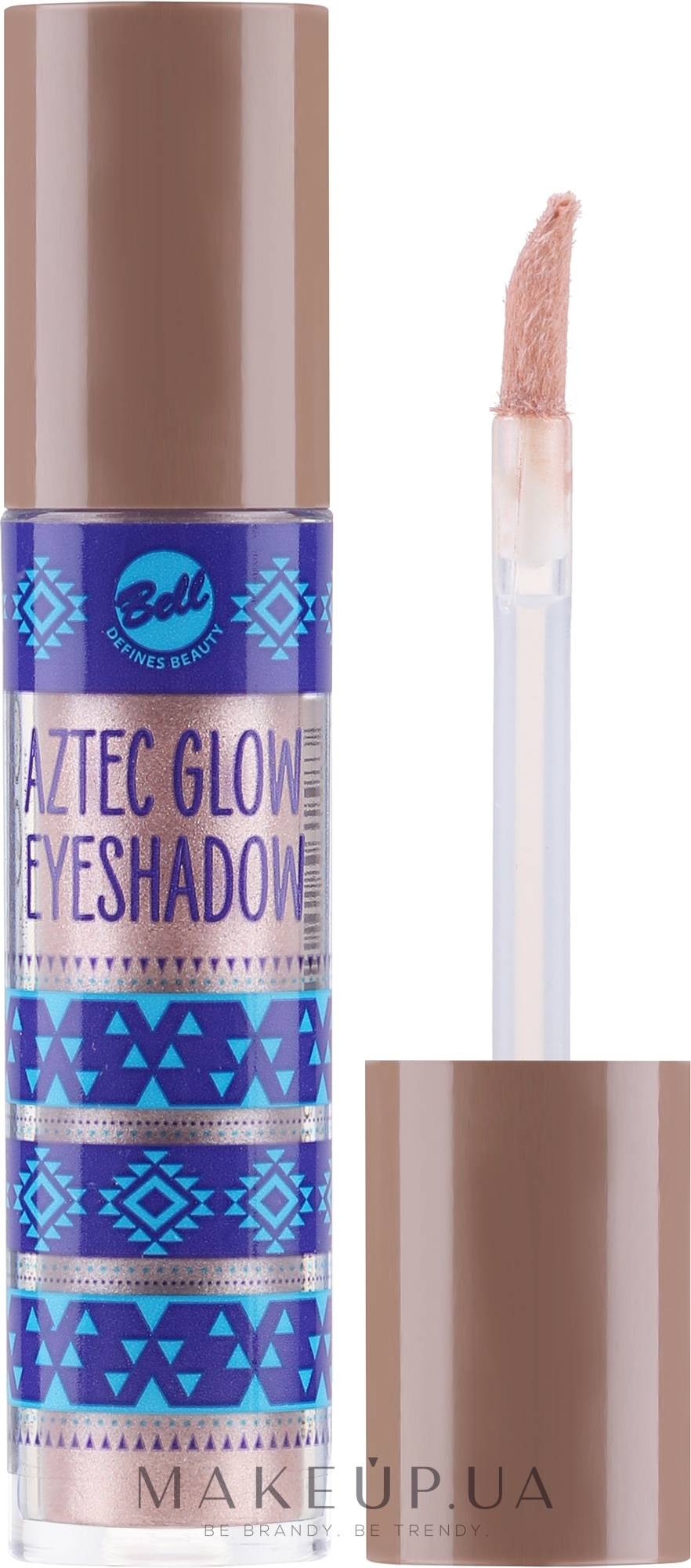 Рідкі тіні для повік - Bell Aztec Queen Glow Eyeshadow — фото 01