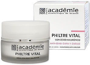 Крем для обличчя з гіалуроновою кислотою - Academie Philtre Vital Face Cream With Hyaluronic Acid — фото N1