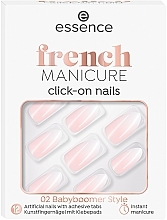 Парфумерія, косметика Накладні нігті на клейкій основі - Essence French Manicure Click-On Nails