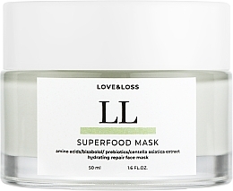 Відновлююча та зволожуюча маска - Love&Loss Superfood Mask — фото N1