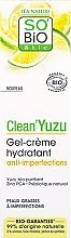 Парфумерія, косметика Зволожувальний крем-гель для обличчя - So'Bio Etic Clean'Yuzu Anti-Imperfection Hydrating Gel-Cream