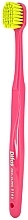 Зубная щетка "Ultra Soft" 512063, розовая с салатовой щетиной, в кейсе - Difas Pro-Clinic 5100 — фото N3