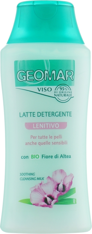 Очищувальне та заспокійливе молочко для обличчя - Geomar Cleansing Milk — фото N1