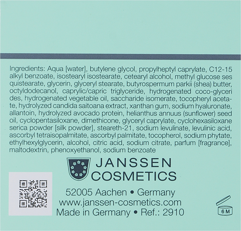 Антиоксидантний детокс-крем - Janssen Cosmetics Skin Cream Detox  — фото N3