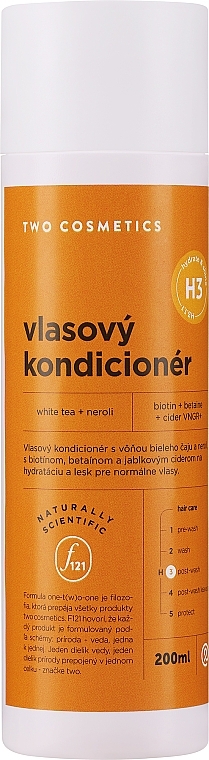 Кондиціонер для волосся "Білий чай і неролі" - Two Cosmetics Hair Conditioner — фото N1