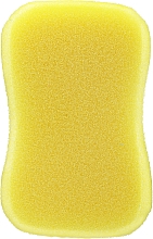 Губка для ванны прямоугольная, желтая - Ewimark — фото N1