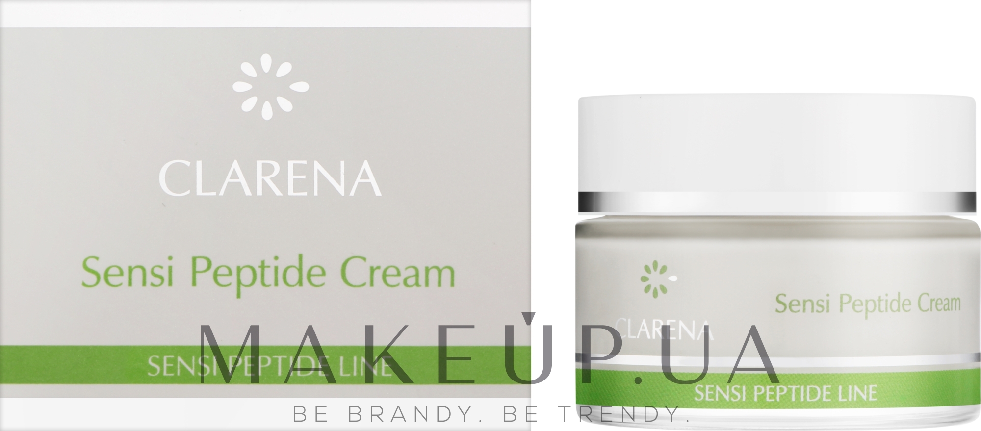 Легкий крем для чутливої, гіперреактивної шкіри, схильної до алергії та атопії - Clarena Sensi Peptide Line Sensi Peptide Cream — фото 50ml