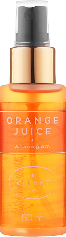 Аромаспрей для тіла «Orange Juice» - Velvet Sam Aroma Glam — фото N1