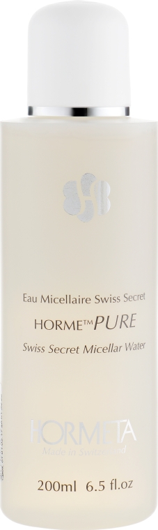Мицеллярная вода "Секрет Швейцарии" - Hormeta HormePure Eau Micellaire Swiss Secret