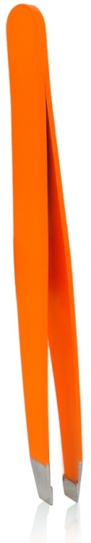 Пинцет скошенный "Neon Show", 4108, оранжевый - Donegal Slant Tip Tweezers — фото N1