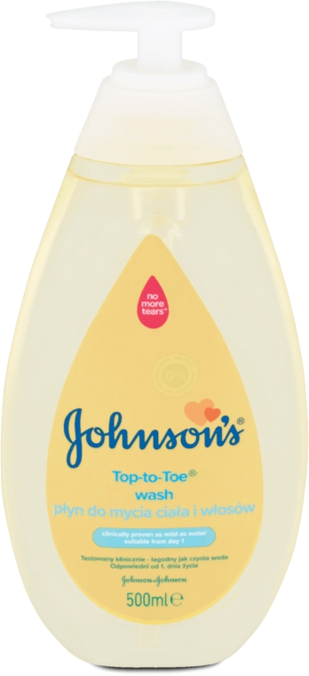 Гель для купання - Johnson's Baby Top-To-Toe Wash Gel — фото N1