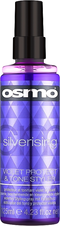 Спрей-нейтрализатор желтизны - Osmo Silverising Violet Protect & Tone Styler — фото N1