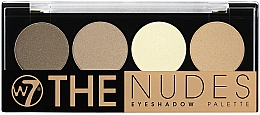 Духи, Парфюмерия, косметика УЦЕНКА Палетка теней для век - W7 The Nudes Eyeshadow Palette *