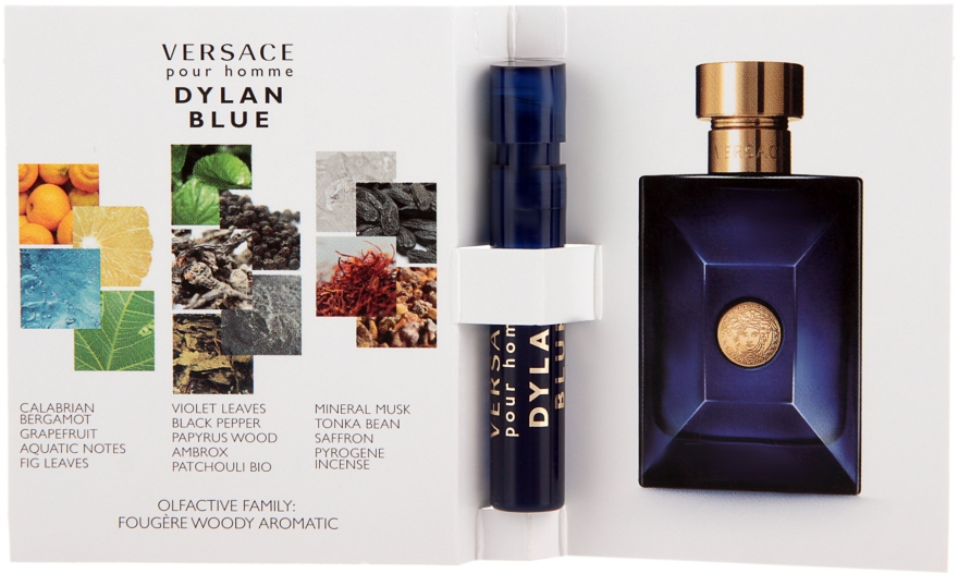 Versace Pour Homme Dylan Blue - Туалетна вода (пробник) — фото N3