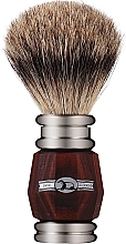 Парфумерія, косметика Помазок для гоління з ворсом борсука, коричневий - Golddachs Finest Badger Shaving Brush Brown