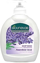 Рідке мило для рук "З екстрактом лаванди" - Biolinelab Cream-Soap Hand — фото N1