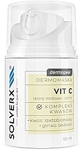 Парфумерія, косметика Маска для обличчя "Vit-C" - Solverx Dermopeel Mask