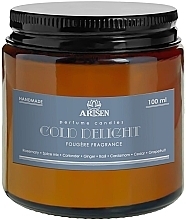 Парфумерія, косметика Свічка парфумована "Сold Delight" - Arisen Candle Parfum