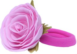 Резинка для волос ручной работы "Розовая роза" - Katya Snezhkova — фото N1