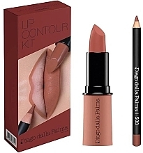 Парфумерія, косметика Набір - Diego Dalla Palma Lip Contour Kit 503 (lipstick/4g + lip/pencil/1.1g)