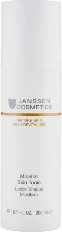 Міцелярний тонік з гіалуроновою кислотою - Janssen Cosmetics Mature Skin Micellar Skin Tonic — фото N2