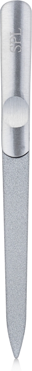 Пилочка для ногтей с сапфировым напылением 90155, 12.5см - SPL Metal Sapphire Nail File — фото N1