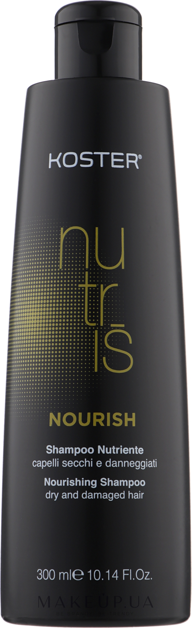 Шампунь для сухих и поврежденных волос - Koster Nutris Nourish Shampoo — фото 300ml