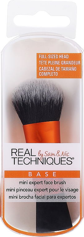 Пензель для макіяжу - Real Techniques Mini Expert Face Brush — фото N2
