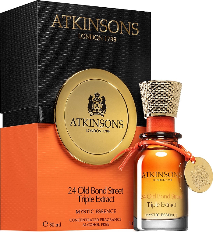Atkinsons 24 Old Bond Street Triple Extract Mystic Essence Oil - Парфюмированное масло (тестер с крышечкой) — фото N1