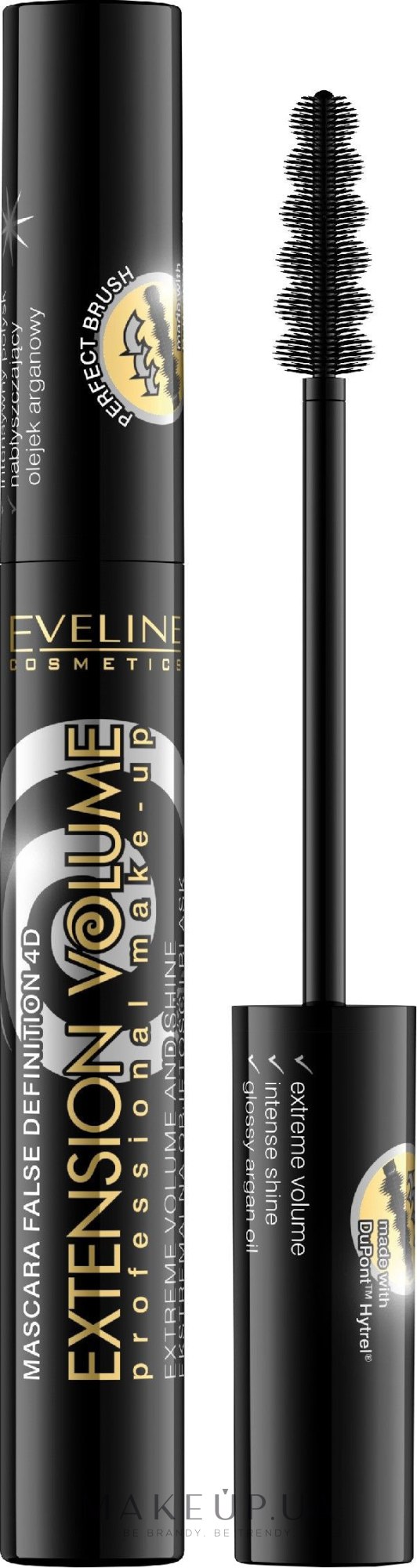 Eveline Cosmetics Extension Volume Professional Make Up Туш для вій купити за найкращою ціною