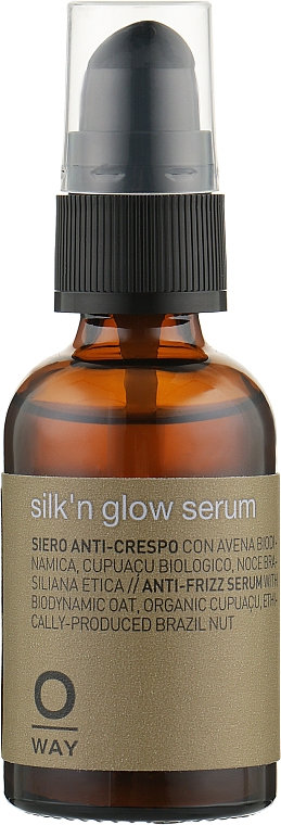 Сыворотка для волос с анти-фриз эффектом - Oway Silk´n Glow Serum