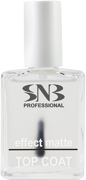 Матове верхнє покриття - SNB Professional Matte Top Coat — фото N1