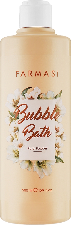 Гель для душа и пена для ванны 2в1 "Пудровая нежность" - Farmasi Pure Powder Bubble Bath — фото N1