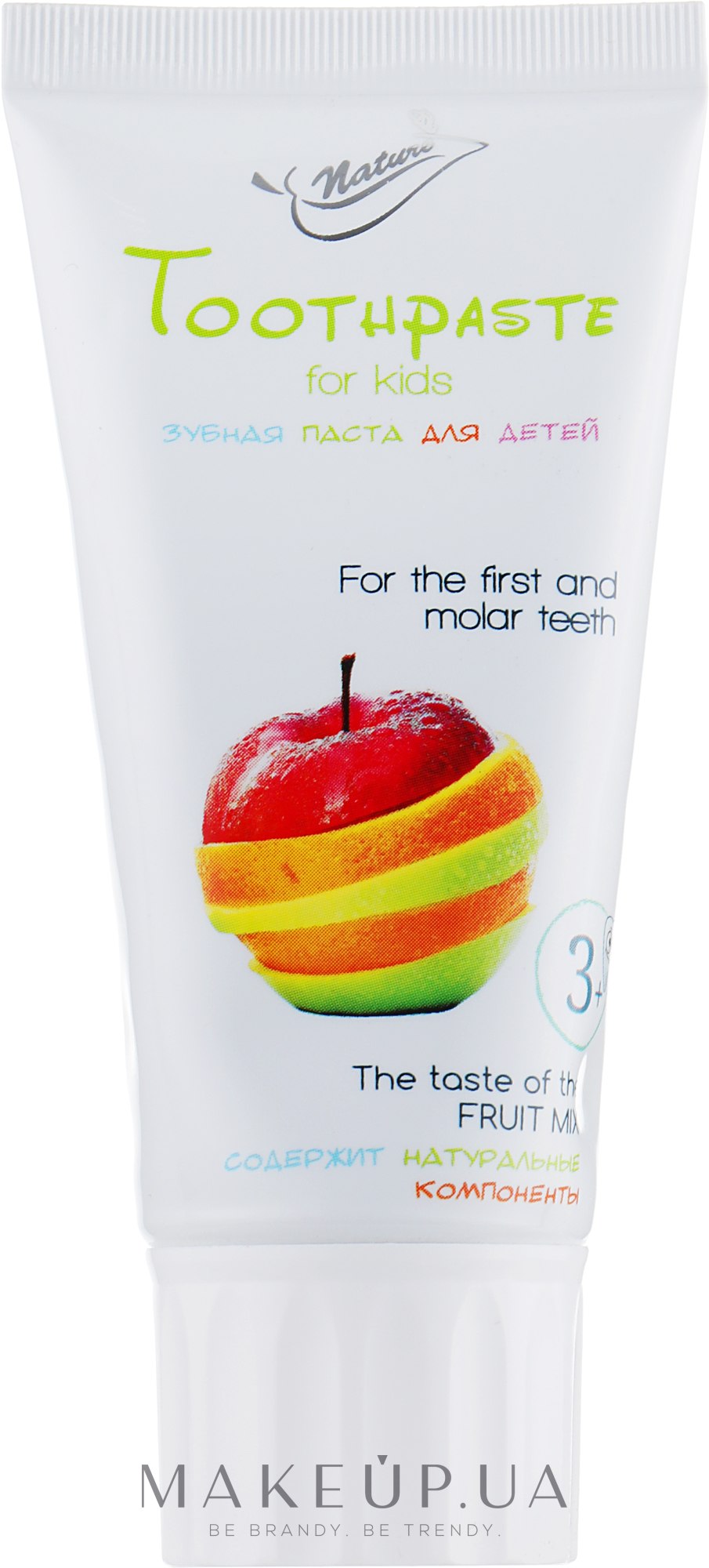 Зубная паста детская "Фруктовый микс" - Bioton Cosmetics Biosense Fruit Mix Tooth Paste — фото 50ml