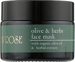 Духи, Парфюмерия, косметика Маска для лица с оливковым маслом и растительными экстрактами - Yellow Rose Face Mask