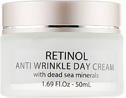 Дневной крем против морщин с ретинолом и минералами Мертвого моря - Dead Sea Collection Retinol Anti Wrinkle Day Cream — фото N2