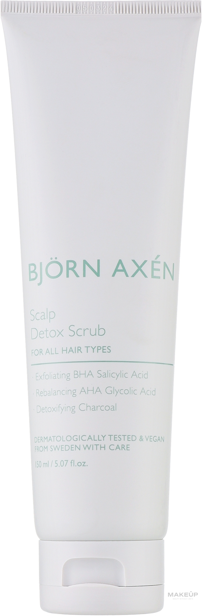 Детокс-скраб для шкіри голови - BjOrn AxEn Scalp Detox Scrub — фото 150ml