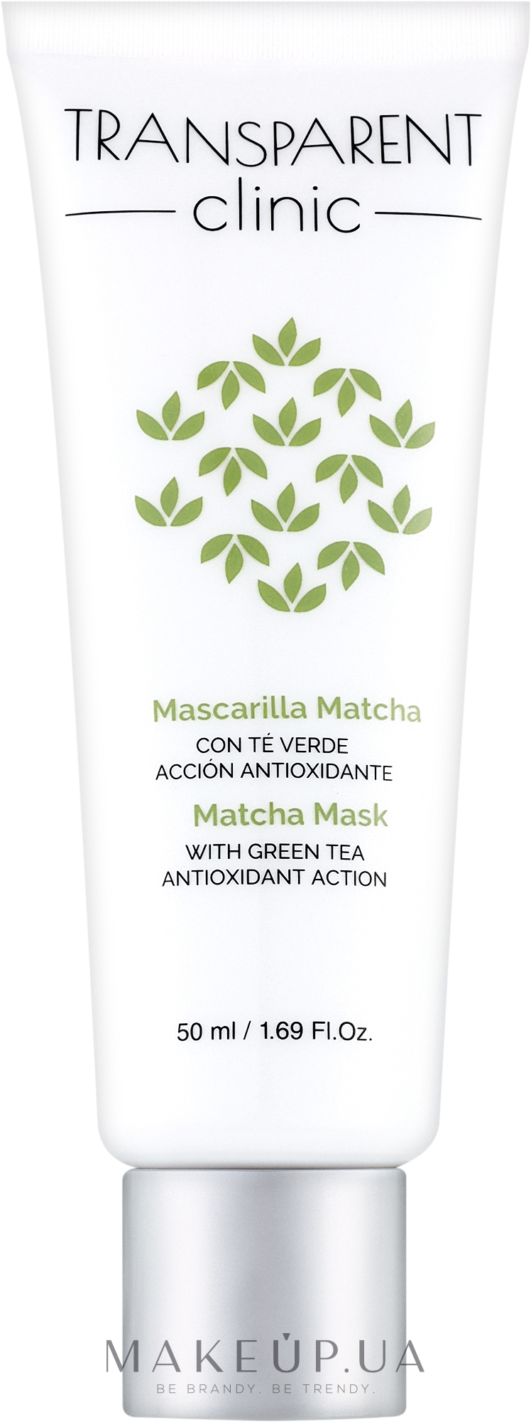 Антивікова очищувальна маска - Transparent Clinic Mascarilla Matcha — фото 50ml