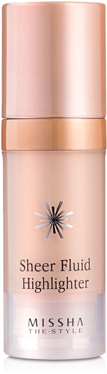 Флюид-хайлайтер для лица - Missha The Style Sheer Fluid Highlighter