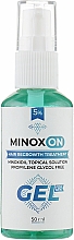 Парфумерія, косметика Гель для росту волосся 5% - Minoxon Hair Regrowth Treatment Minoxidil Topical Solution Propylene Glycol Free 5%