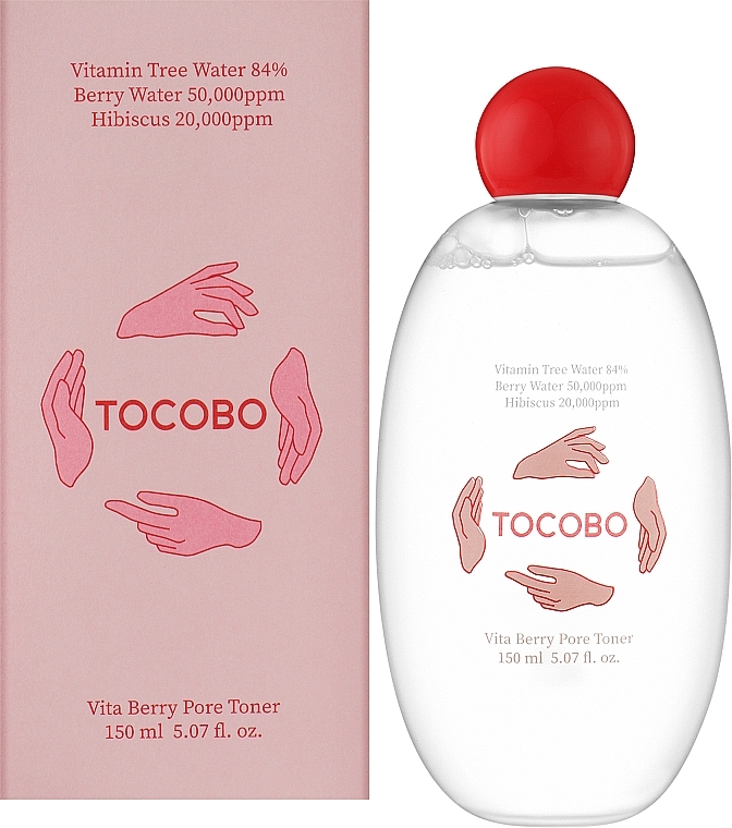 Тонер для звуження пор - Tocobo Vita Berry Pore Toner — фото N2